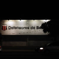 Photo taken at Estadio Juan Pasquale (Defensores de Belgrano) by Ale C. on 4/13/2014