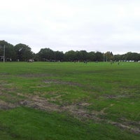 Photo taken at Old Allenyian Rugby Club by David C. on 10/21/2012