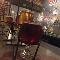 Photo taken at Lost Highway Brewing Company by Kristin H. on 8/30/2015