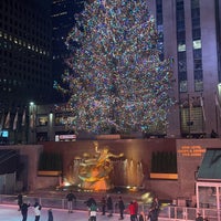 Photo taken at The Rink at Rockefeller Center by Mishari Manso  ✈️ on 1/5/2023