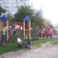 Photo taken at Детская площадка by Helga G. on 5/23/2014