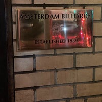 Photo taken at Amsterdam Billiards &amp;amp; Bar by Mark B. on 12/29/2023