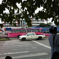 Photo taken at ป้ายรถเมล์ตรงข้าม รพ.นพรัตน์ by Piyalak P. on 9/19/2012