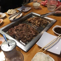 Photo taken at Moon Daepo BBQ #2 by Logan S. on 11/20/2017