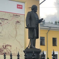 Photo taken at Памятник Савве Мамонтову by Liudmila K. on 6/12/2021