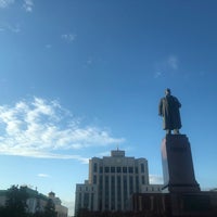 Photo taken at Памятник В.И. Ленину by Liudmila K. on 6/5/2021