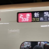 Photo taken at 上越新幹線ホーム by k_slash on 10/24/2022