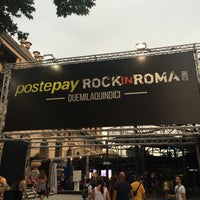 Photo taken at Rock in Roma 2015 by Antonella M. on 7/7/2015