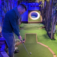 Photo taken at Swingers - The Crazy Golf Club by Gabor M. on 3/14/2024