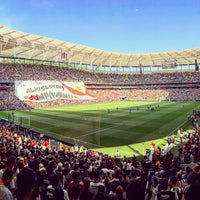 Photo taken at Tüpraş Stadyumu by Ferhal K. on 6/3/2017