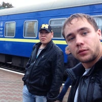 Photo taken at Поезд № 76 Киев – Кривой Рог by Славик С. on 10/1/2013
