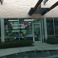 Photo taken at Northpark Barber Shop by Bill S. on 12/5/2012