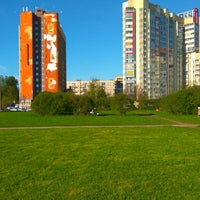 Photo taken at Polyustrovo Park by Егор В. on 5/13/2018