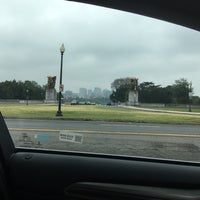 Photo taken at Memorial Bridge Equestrian Statues by Gina D. on 7/5/2017