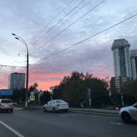 Photo taken at Мосфильмовская улица by Julia C. on 9/30/2018