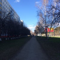 Photo taken at Улица Менделеева by Annet R. on 4/20/2019