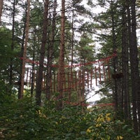Das Foto wurde bei Веревочный парк «Гамми» von Annet R. am 9/26/2018 aufgenommen