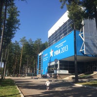 Photo taken at СШОР по горнолыжному спорту by Annet R. on 9/5/2018
