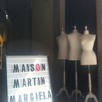 Photo taken at Maison Margiela by Ana D. on 5/7/2013
