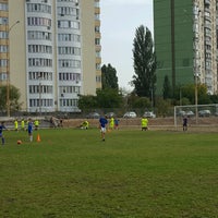 Photo taken at Стадион «Единство» by Iryna on 10/1/2016