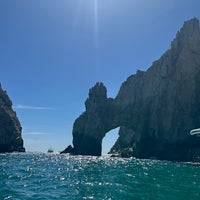 Photo taken at The Arch of Cabo San Lucas by J A S. on 2/24/2024