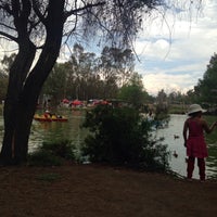 Photo taken at Deportivo Ecológico Xochimilco by Vanessa A. on 3/27/2016
