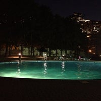 Photo taken at Harbor Towers Pool by Begona O. on 12/18/2012
