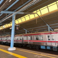 Photo taken at Stasiun Juanda by Kurnianto H. on 5/16/2024