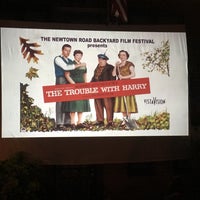 Photo taken at The Newtown Road Backyard Film Festival by Frank C. on 9/17/2017