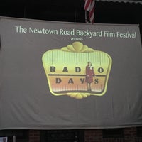 Photo taken at The Newtown Road Backyard Film Festival by Frank C. on 7/7/2018