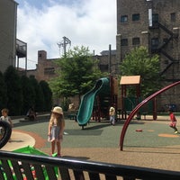 Photo taken at Dean Playground Park by Lina M. on 7/19/2017