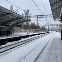 Photo taken at Платформа Маленковская by murash on 1/22/2022