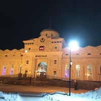 Photo taken at Izhevsk Railway Station by murash on 12/30/2020