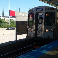 Photo taken at CTA - 47th by Mark S. on 7/29/2017
