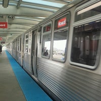 Photo taken at CTA - 47th by Mark S. on 8/21/2016