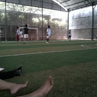 Photo taken at Fit futsal by Fidia Annisa P. on 10/17/2012