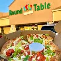 Photo taken at Round Table Pizza by Hala A. on 4/11/2021