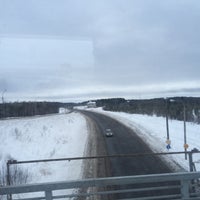 Photo taken at Трасса Архангельск-Новодвинск by Костя С. on 2/18/2016