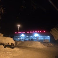 Photo taken at Talagi International Airport (ARH) by Костя С. on 1/22/2016