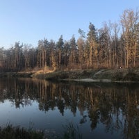 Photo taken at Kotsyba Lake by Yevhen I. on 10/27/2019