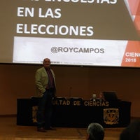 Снимок сделан в Facultad de Ciencias, UNAM пользователем Claudia G. 2/23/2018