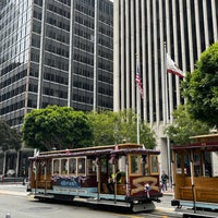 Photo taken at California Cable Car Turnaround-East by Milena A. on 7/29/2022