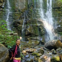 Photo taken at Cascate Dardagna by Stefano T. on 8/28/2022