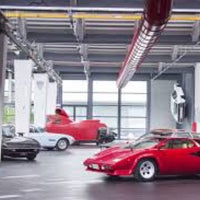 Photo taken at Museo Ferruccio Lamborghini by Stefano T. on 6/15/2018