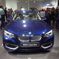 Photo taken at BMW Russia at MIAS 2014 by Cath G. on 9/9/2014