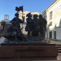 Photo taken at Памятник основателям крепости Дмитрия Ростовского by Алёна Ш. on 10/19/2016