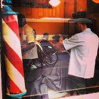 Photo taken at Chelsea Barbers by Rafe T. on 5/23/2014