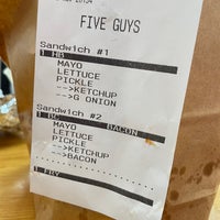 Photo taken at Five Guys by Sybolt d. on 8/20/2023