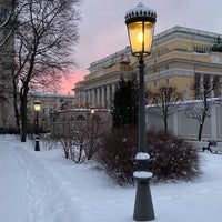 Photo taken at Garden of Anichkov Palace by Natalia K. on 12/9/2021