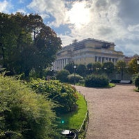 Photo taken at Garden of Anichkov Palace by Natalia K. on 9/15/2021